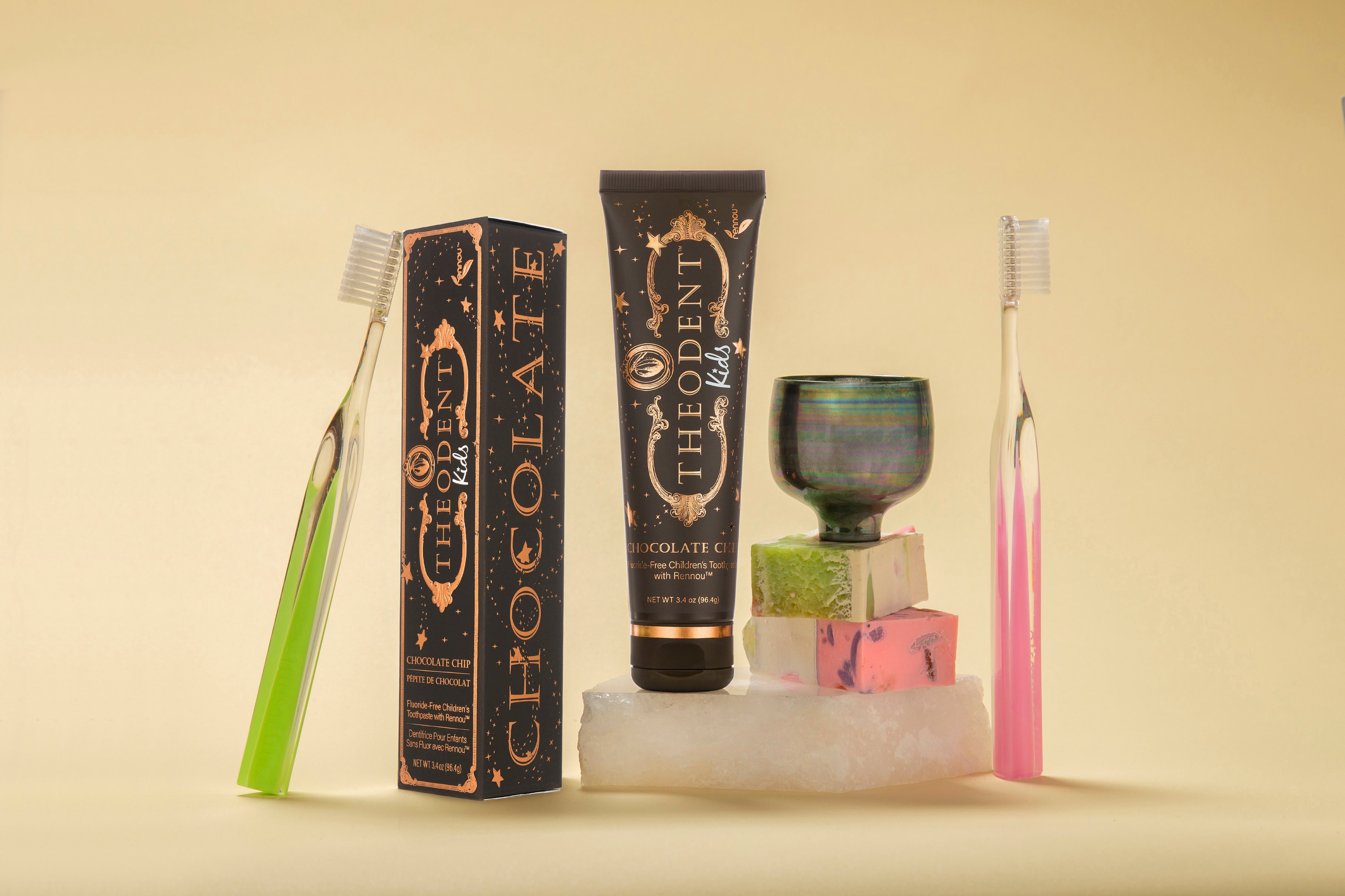 Cultivating Healthy Dental Habits in Kids with Fluoride-Free Chocolate Chip Toothpaste