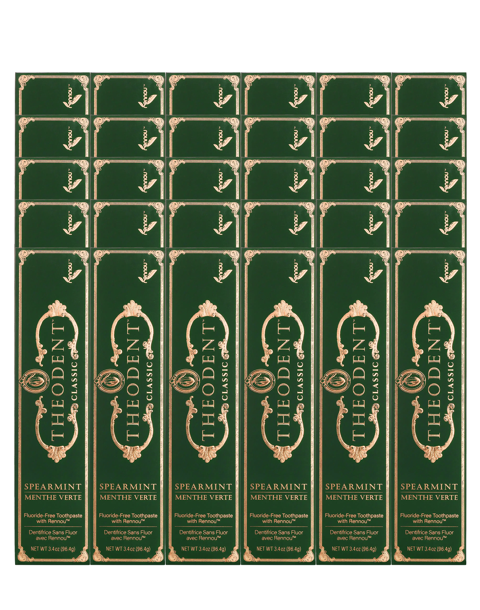 【新品未使用】DENTS デンツ The Heritage Collection Theodent Classic Case | 30-Pack of Fluoride-Free Toothpaste