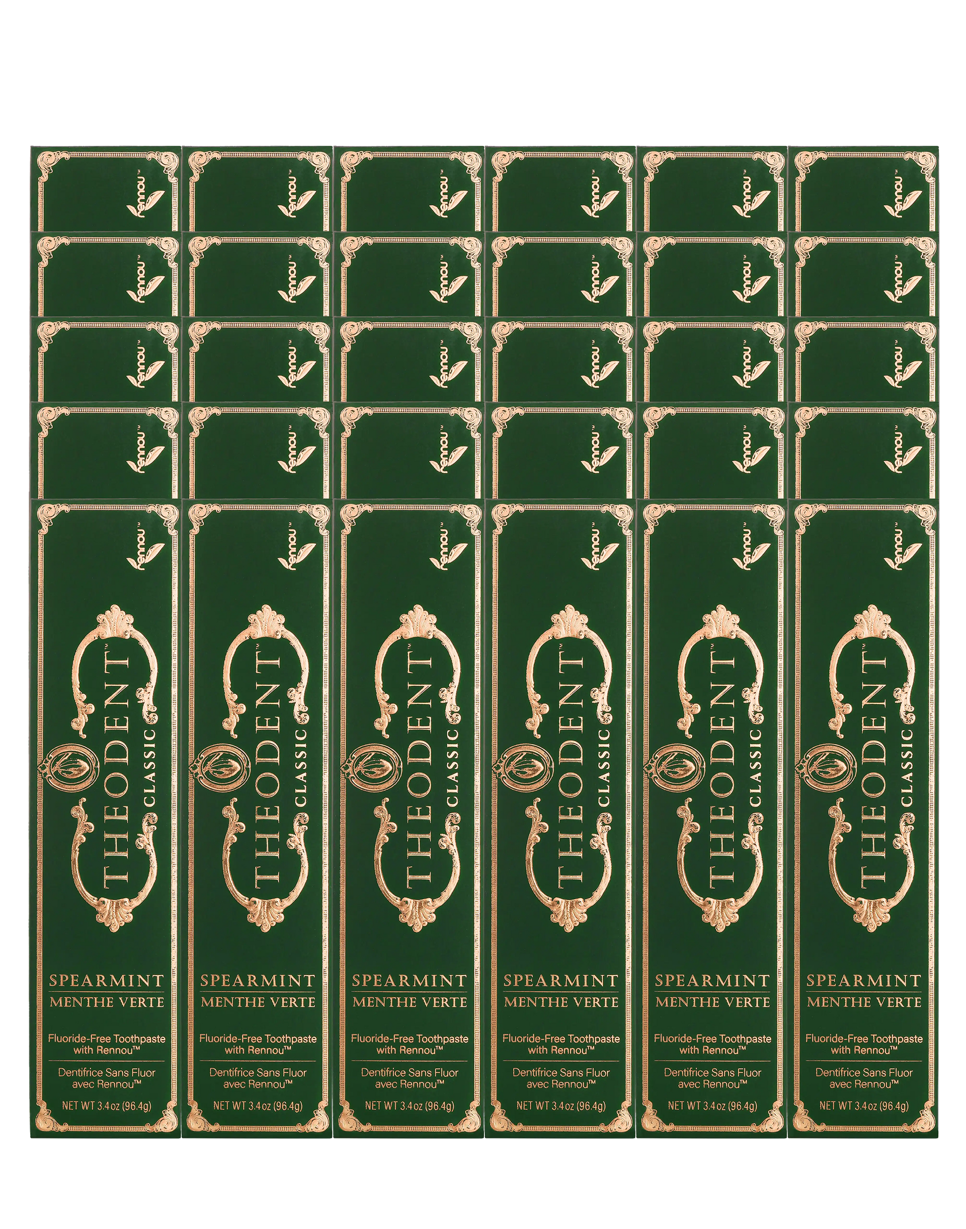 Theodent Classic Case | 30-Pack of Fluoride-Free Toothpaste