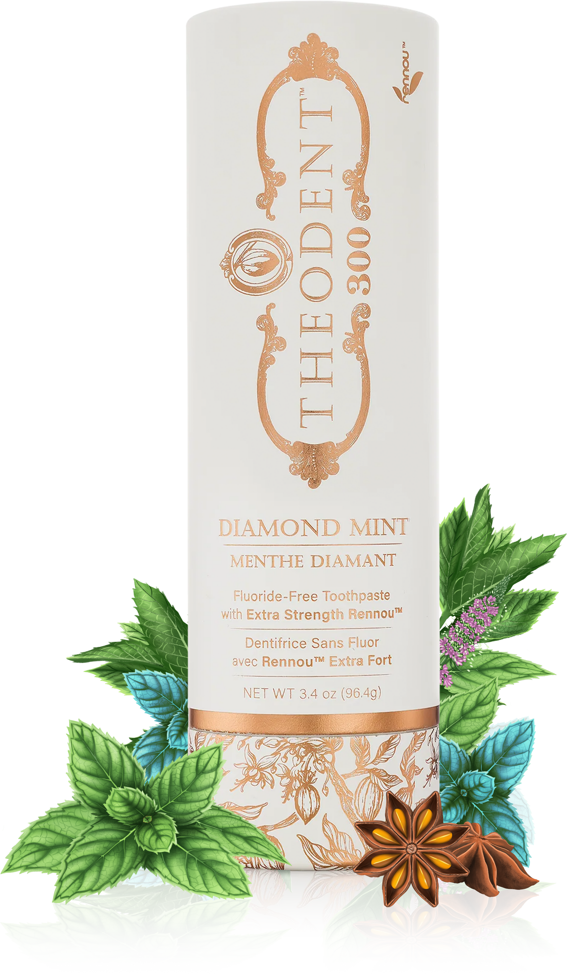 Theodent 300 – Clinical-Strength Fluoride-Free Toothpaste