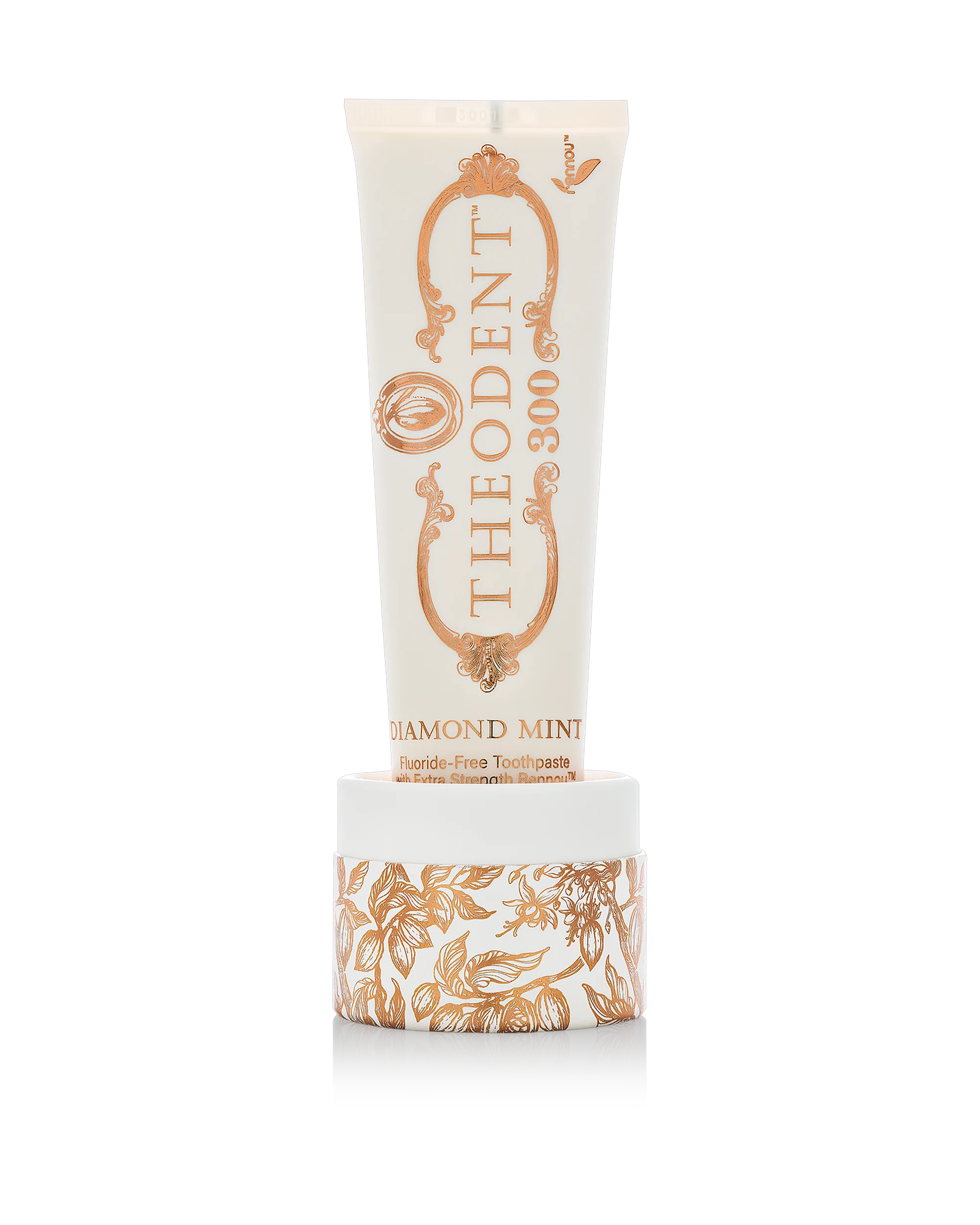 Theodent 300 Diamond Mint toothpaste tube
